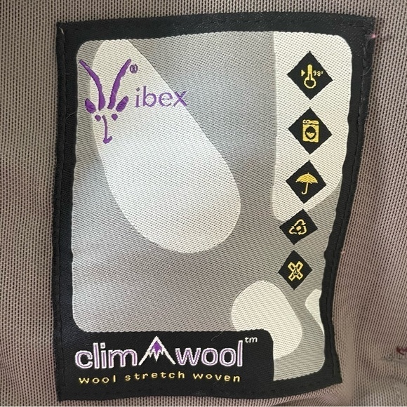 Ibex Women’s Burgundy Chute Peak Climawool Softshell Jacket Size Small - Picture 9 of 10